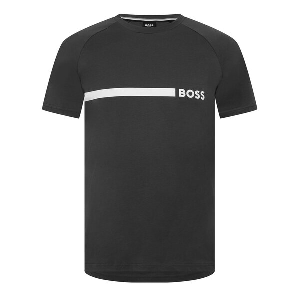 ボス メンズ トップス Tシャツ ロゴ Boss Logo Slim T Shirt Charcoal 011 チャコール