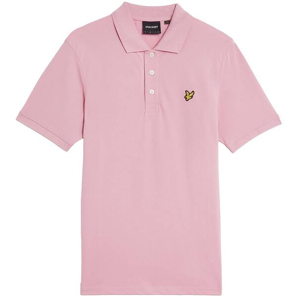 ライルアンドスコット メンズ トップス Tシャツ ポロシャツ Lyle and Scott Basic Short Sleeve Polo Shirt Pink Light X574 ピンク