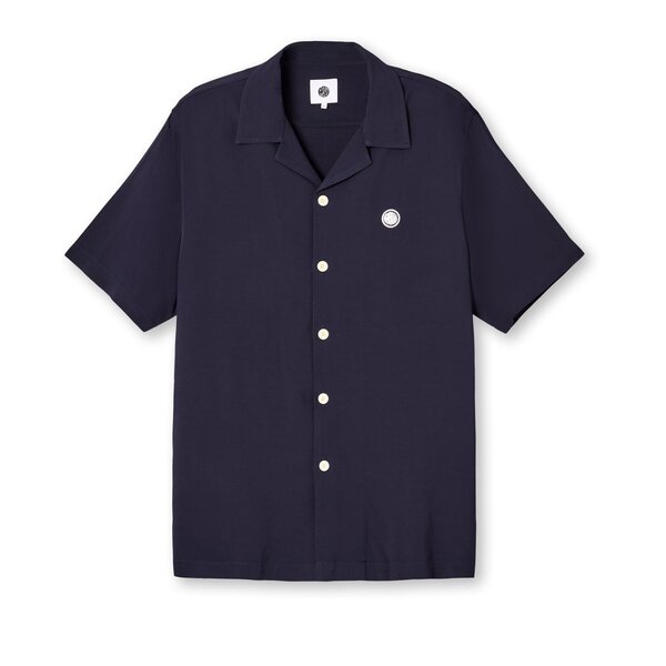 プレティグリーン メンズ トップス Tシャツ Pretty Green Plain Short Sleeve Shirt Navy ネイビー