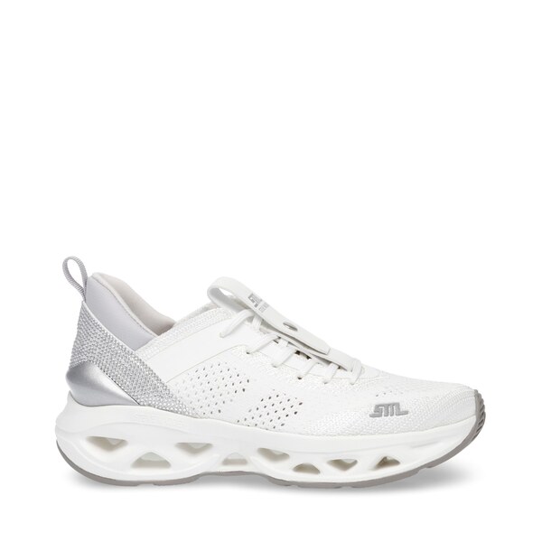 スティーブ マデン レディース シューズ スニーカー Steve Madden Surge 1R Sneakers White/Sil 白いこと