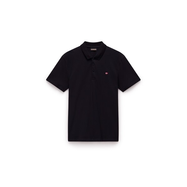 ナパピリ メンズ トップス ポロシャツ Napapijri Napa Ealis Polo Sn00 Black 041 ブラック｜ReVida 店