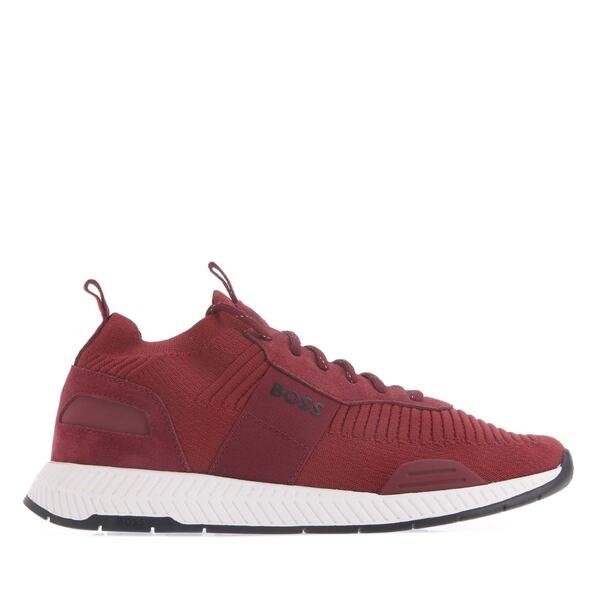 ボス メンズ シューズ スニーカー Boss Titanium Running Trainers Red レッド｜ReVida 店 18,186円