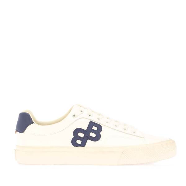ボス メンズ シューズ スニーカー Boss Aiden Tennis Trainers White ホワイト｜ReVida 店