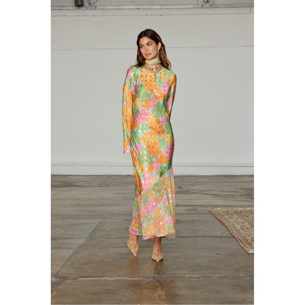 ネバーフリードレスド レディース トップス ワンピース Never Fully Dressed Alaia Dress Multi マルチカラー|ReVida 店
