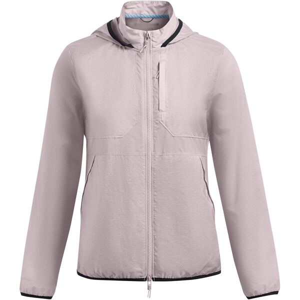 アンダーアーマー レディース アウター 上衣・上衣 Under Armour Run Jkt Ld99 Gray 薄墨色