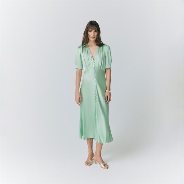 ゴースト レディース トップス ワンピース Ghost Madison Dress Ld52 Mint Green グリーン|ReVida 店