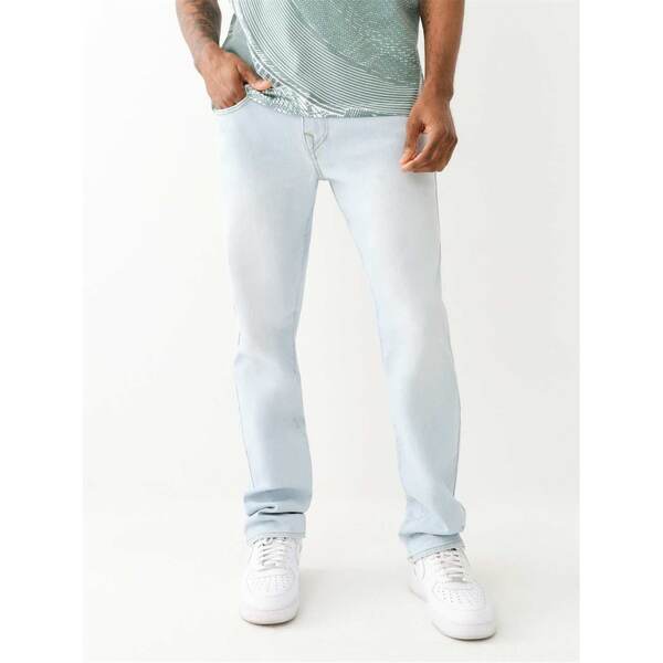トゥルーレリジョン メンズ ボトムス デニムパンツ True Religion Ricky Sn Strght Sn99 Lakeside Wsh