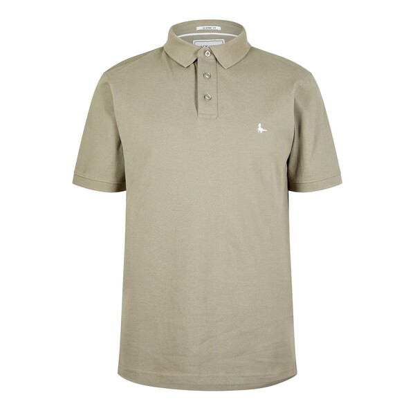 ジャック ウィルス メンズ トップス Tシャツ ポロシャツ Jack Wills Aldgrove Classic Polo Silver Sage セージ