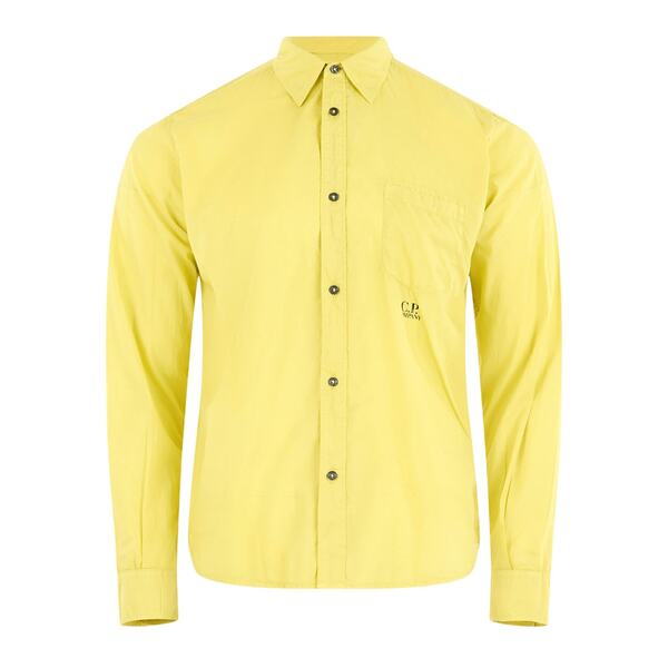 シーピーカンパニー メンズ トップス シャツ Cp Company Shirts - Long Sleeve Gauze White 103 ホワイト