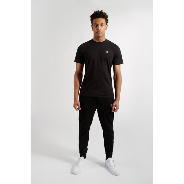 イレブンディグリー メンズ トップス Tシャツ 11 Degrees Core Crew T-Shirt Black ブラック