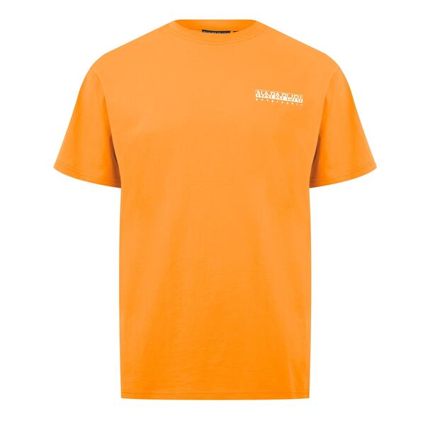 ナパピリ メンズ トップス Tシャツ グラフィック Napapijri Graphic T-shirt Gold A70 ゴールド