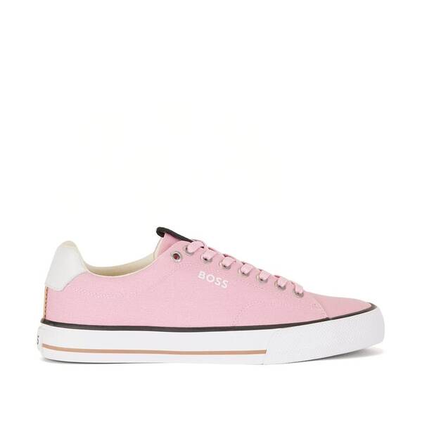 ボス メンズ シューズ スニーカー Boss Aiden Tennis Trainers Red レッド