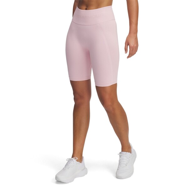 アンダーアーマー レディース ボトムス ハーフパンツ・ショーツ Under Armour Vanish Seamls Srt Ld52 Prime Pink ピンク