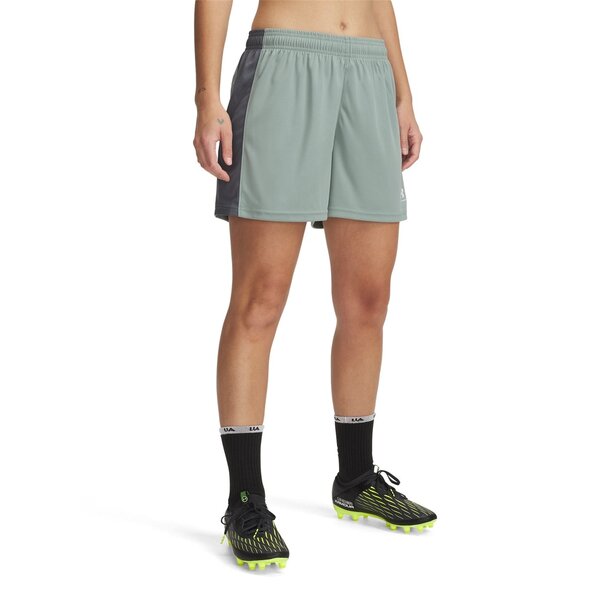 アンダーアーマー レディース ボトムス ハーフパンツ・ショーツ ニット Under Armour W's Ch. Knit Short Silica Green グリーン