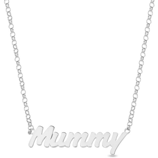 ビー ユー レディース アクセサリー ネックレス・チョーカー・ペンダントトップ レース Be You Sterling Silver Mummy Necklace Silver シルバー