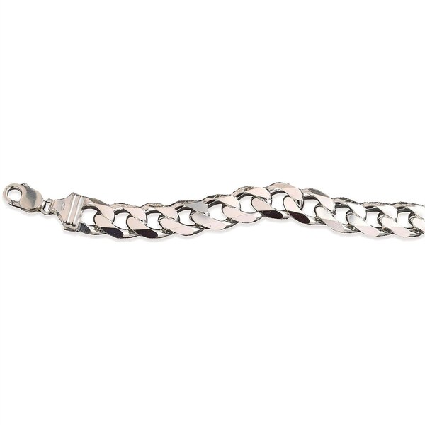 ビー ユー メンズ アクセサリー ネックレス・チョーカー・ペンダントトップ レース Be You Sterling Silver Solid 20'' Curb Necklace Silver シルバー