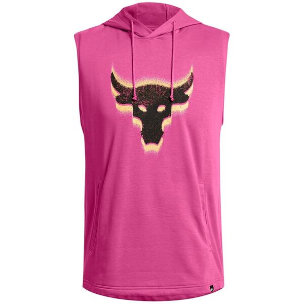 アンダーアーマー メンズ アウター パーカー・スウェット Under Armour Armour Pjt Q2 Payoff Sl Flce Hd Hoody Mens Pink ピンク|ReVida 店