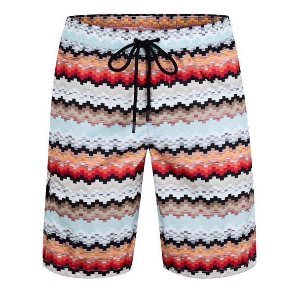 ミッソーニ メンズ 水着 ハーフパンツ・ショーツ ショートパンツ MISSONI Long Shorts Multi SM996 マルチカラー