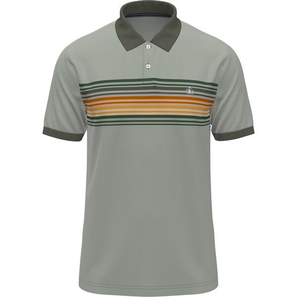 オリジナルペンギン メンズ トップス シャツ Original Penguin Ctn Birdseye Sn99 Dusty Olive オリーブ