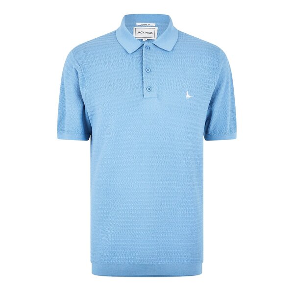 ジャック ウィルス メンズ トップス Tシャツ ポロシャツ Jack Wills Polo Sky