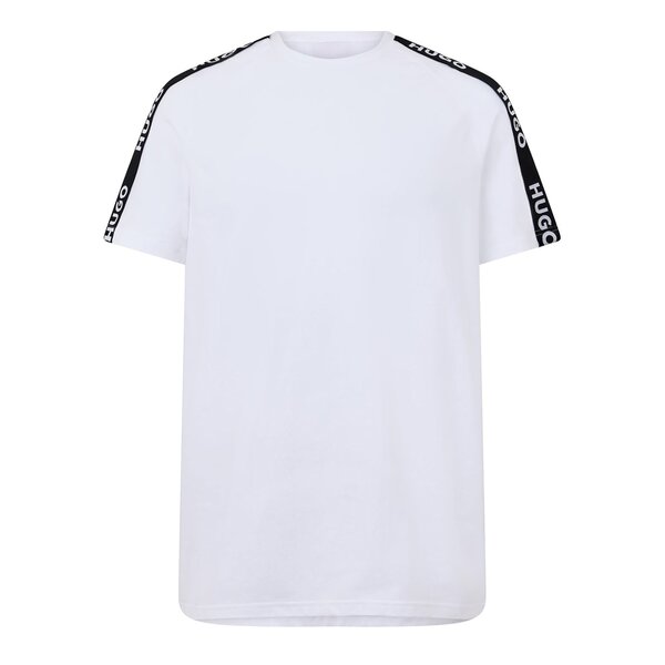 フューゴ メンズ トップス Tシャツ ロゴ Hugo Sporty Logo T-Shirt 10254453 0 White 100 ホワイト 12,030円