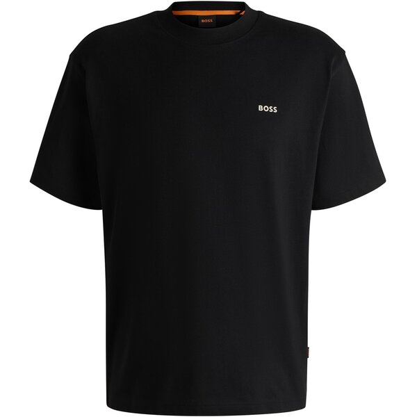 ボス メンズ トップス Tシャツ Boss Te_Nowhere 10263047 01 Black 001 ブラック