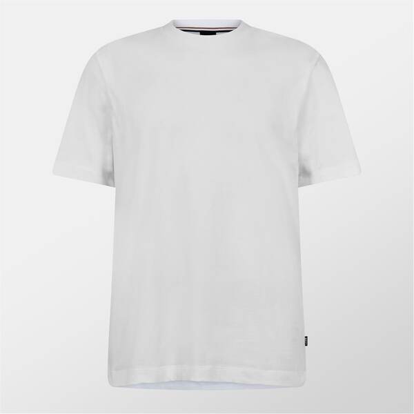 ボス メンズ トップス Tシャツ Boss H-Taut 81 10236129 01 White 100 ホワイト｜ReVida 店