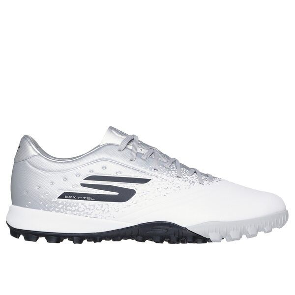 スケッチャーズ メンズ シューズ スニーカー ブーツ Skechers Razor 1.5 Academy Tf Astro Turf Football Boots Mens Wht/Slvr