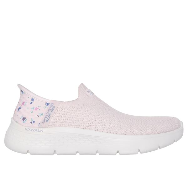 スケッチャーズ レディース シューズ スニーカー Skechers Go Walk Flex - Sunset Rose Slip On Runners Womens Lt Pk Tex/Tr