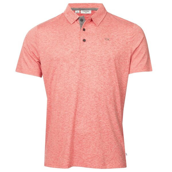 カルバンクラインゴルフ メンズ トップス ポロシャツ Calvin Klein Golf G Polo Sn99 Red レッド