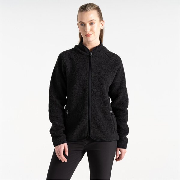 デアツービー レディース アウター パーカー・スウェット フリース Dare 2b Excursion Fleece Black ブラック｜ReVida 店