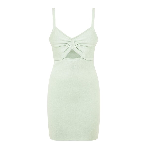 ジャック ウィルス レディース トップス ワンピース ミニワンピース ミニ Jack Wills Front Mini Dress Seaglass
