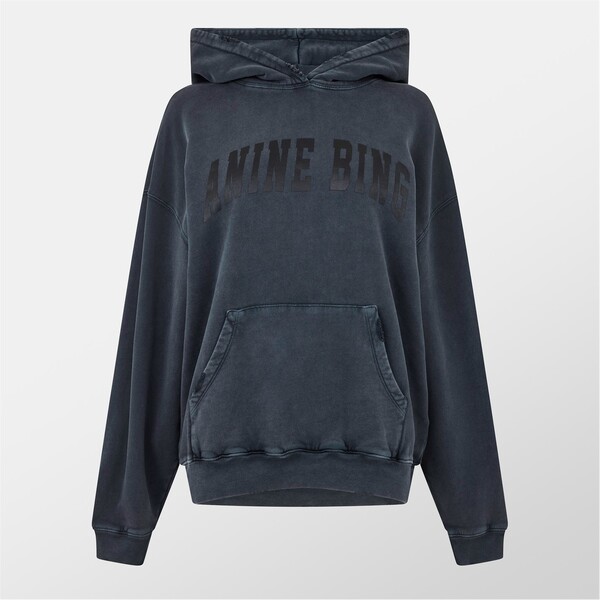 アニービン レディース アウター パーカー・スウェット パーカー ANINE BING Harvey Sweat Hoodie Black ブラック|ReVida 店
