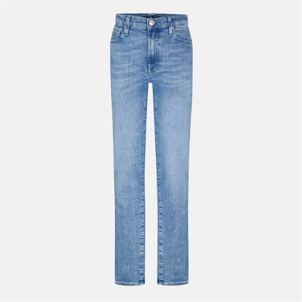 セブンフォーオールマンカインド レディース ボトムス デニムパンツ 7 For All Mankind 7FAM HW Skinny Crop Ld99 Blissful｜ReVida 店