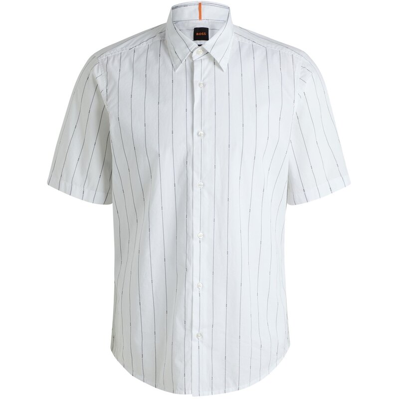 ボス メンズ トップス シャツ Boss Rash_2_M 10267874 01 White 100 ホワイト