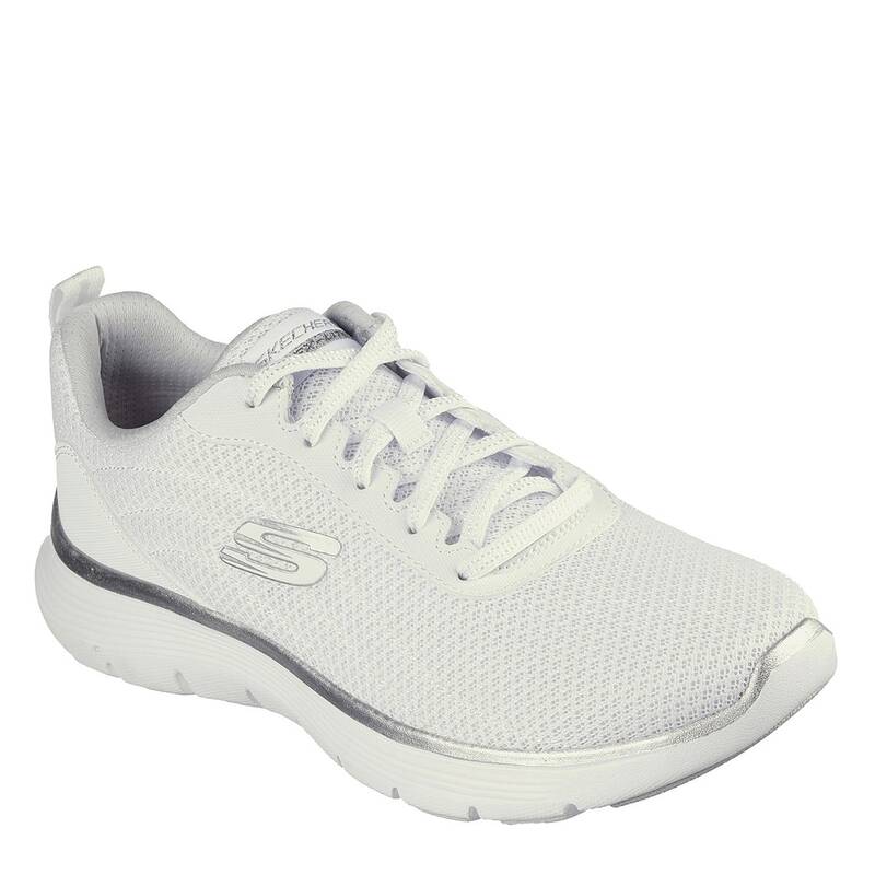スケッチャーズ レディース シューズ スニーカー Skechers Flex Appeal 5.0 - New Thrive White/Silver ホワイト