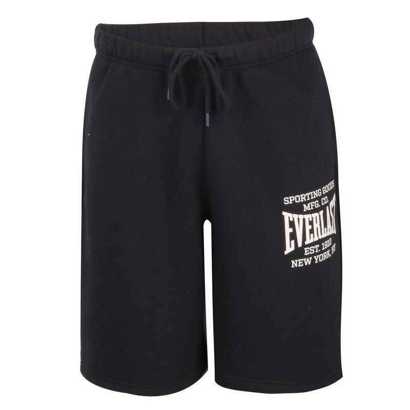 エバーラスト メンズ ボトムス ハーフパンツ・ショーツ Everlast Grtns Short Sn53 Black/White ホワイト