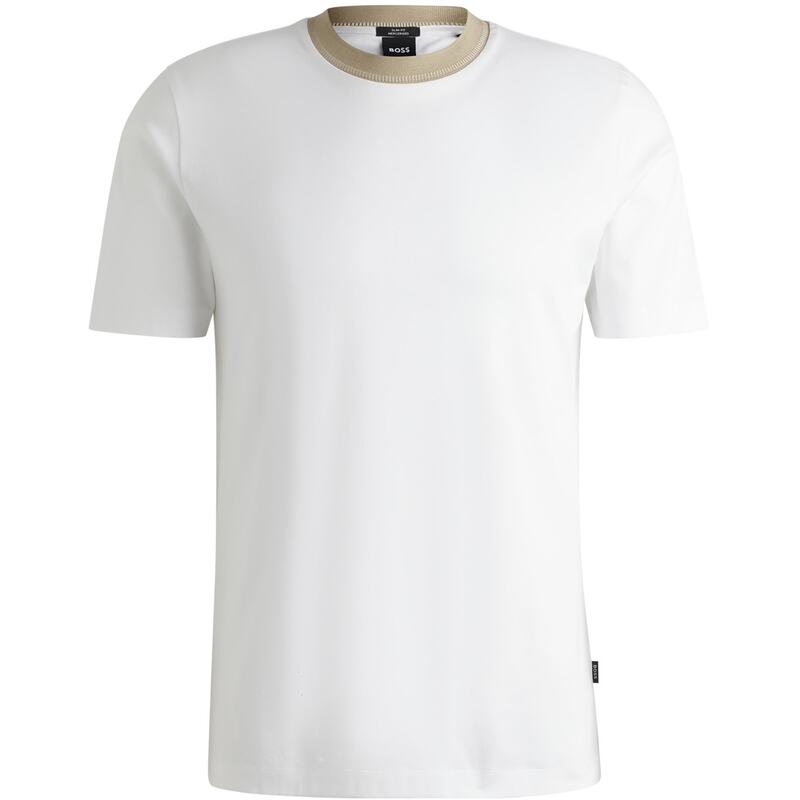 ボス メンズ トップス Tシャツ Boss H-Tessler 199 10269639 01 White 100 ホワイト