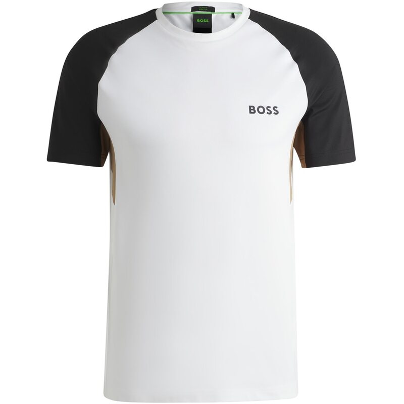 ボス メンズ トップス Tシャツ Boss Tee Toc Pique 10269930 01 White 100 ホワイト