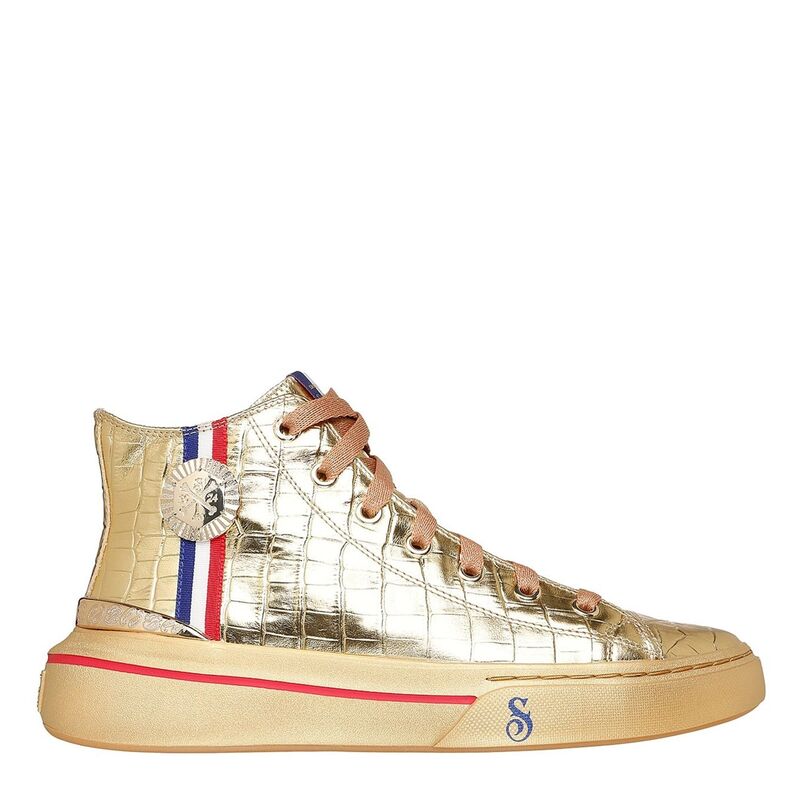 スケッチャーズ メンズ シューズ スニーカー Skechers Snoop Gold Sn53 Gold ゴールド|ReVida 店