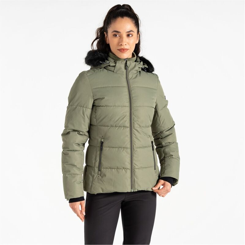 デアツービー レディース アウター ジャケット・ブルゾン ジャケット Dare 2b Glamorize V Waterproof Jacket OlivineGreen