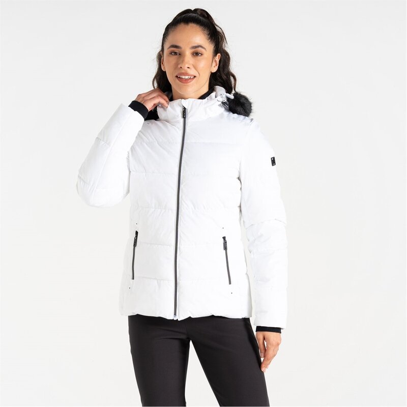 デアツービー レディース アウター ジャケット・ブルゾン ジャケット Dare 2b Glamorize V Waterproof Jacket White ホワイト