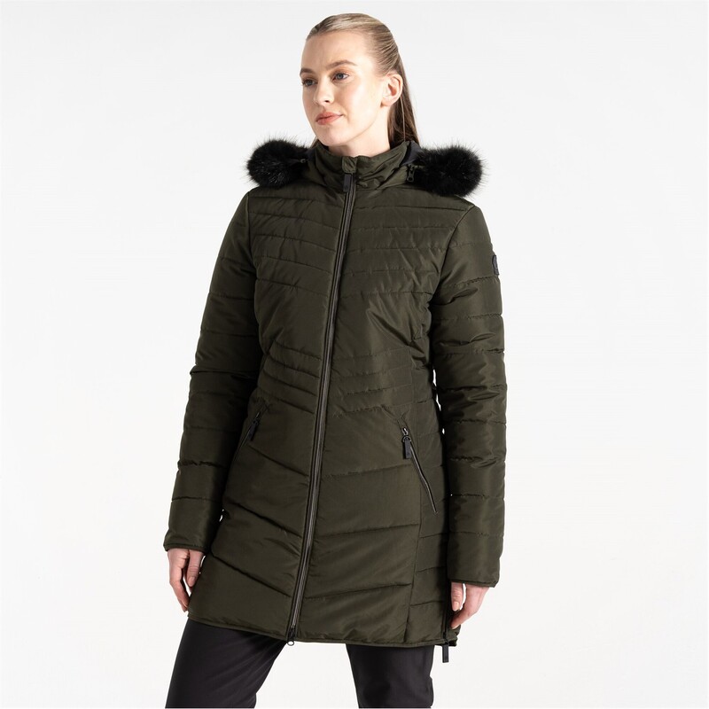デアツービー レディース アウター ジャケット・ブルゾン ジャケット Dare 2b Striking III Waterproof Jacket Dark Khaki カーキ