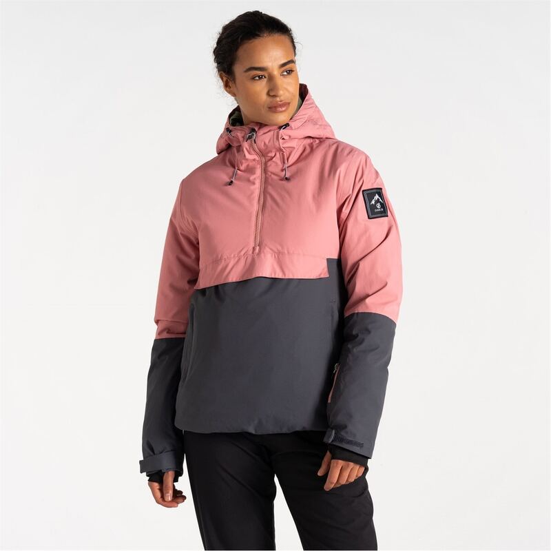 デアツービー レディース アウター 上衣・上衣 上衣 Dare 2b Snowburst Overhead Waterproof Jacket DstRo/EbGrey