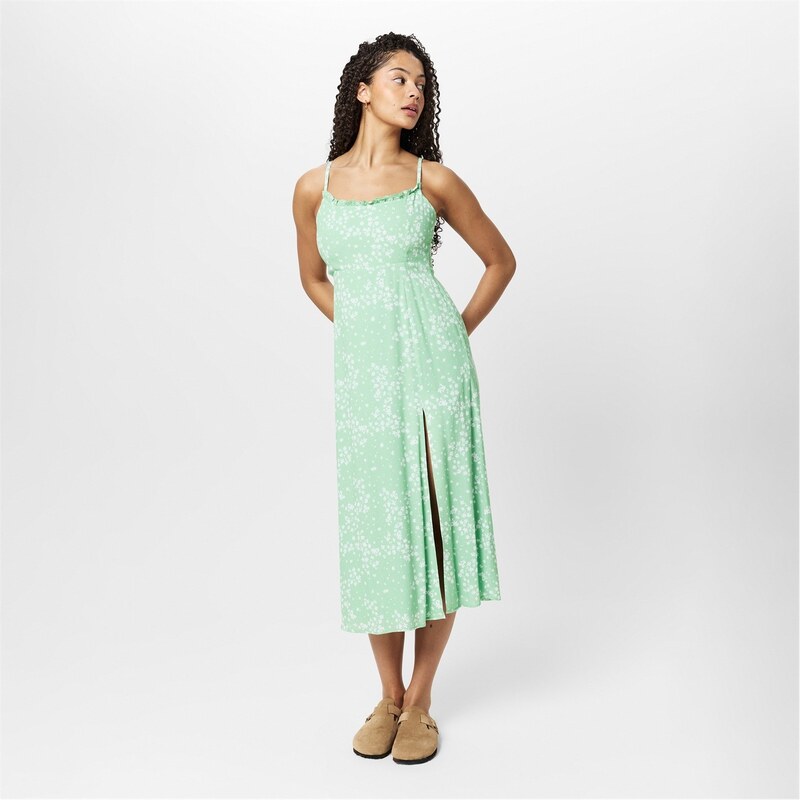 ジャック ウィルス レディース トップス ワンピース ミディワンピース ミディ Jack Wills Midi Dress Green Ditsy グリーン