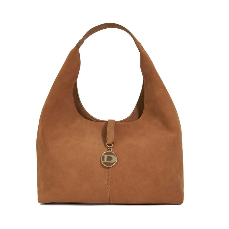 デューンロンドン レディース バッグ ハンドバッグ Dune London Dune Delighting Hobo Dark Brown ブラウン
