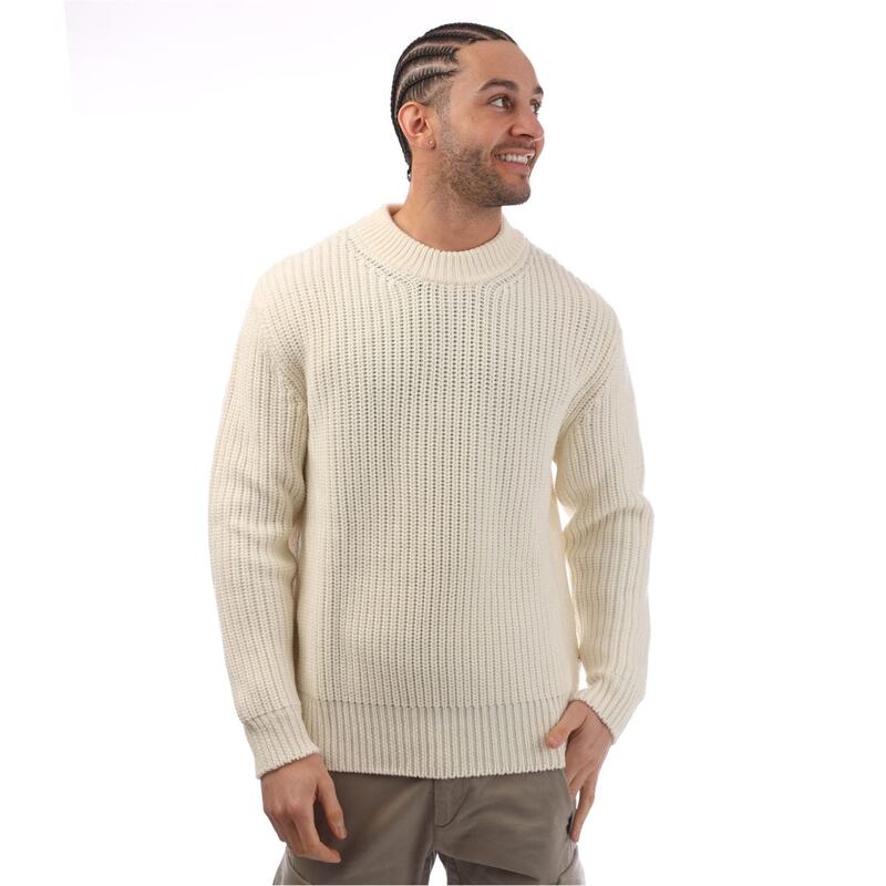 ボス メンズ アウター ニット・セーター セーター Boss Maradeo Sweater White ホワイト