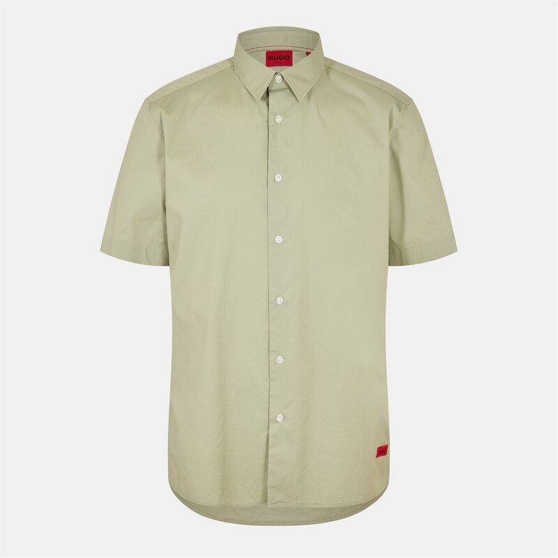 フューゴ メンズ トップス シャツ Hugo Ebor 10243670 01 Open Green 391 グリーン 17,986円