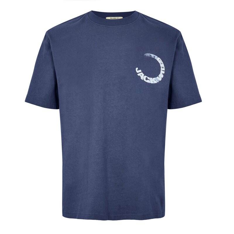 ジャック ウィルス メンズ トップス Tシャツ Jack Wills Watercolour T-shirt Night Sky