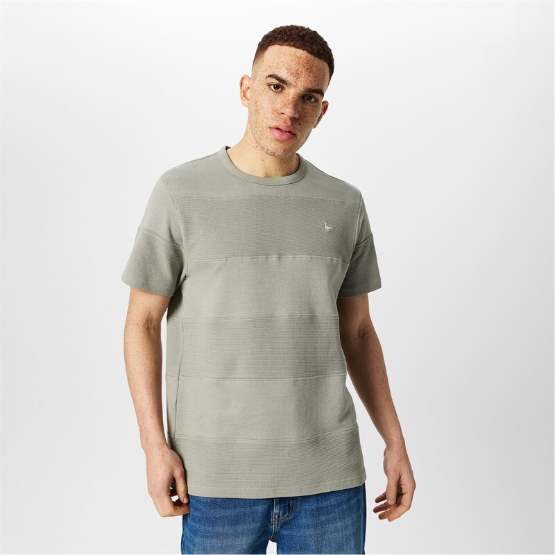 ジャック ウィルス メンズ トップス Tシャツ グラフィック Jack Wills C&S Graphic T-Shirt Silver Sage セージ｜ReVida 店